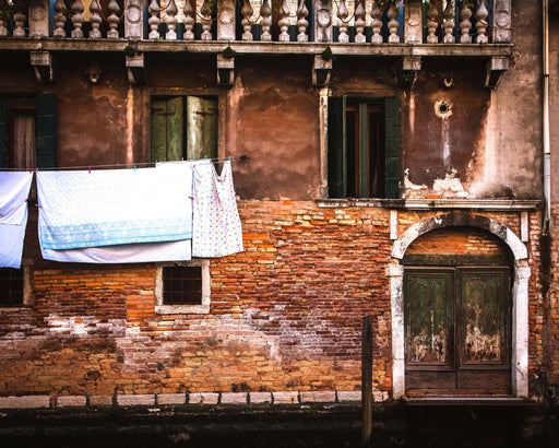 Laundry Day in Venice -- from the 'Elegant Decay' series - Jim Dawson Photography